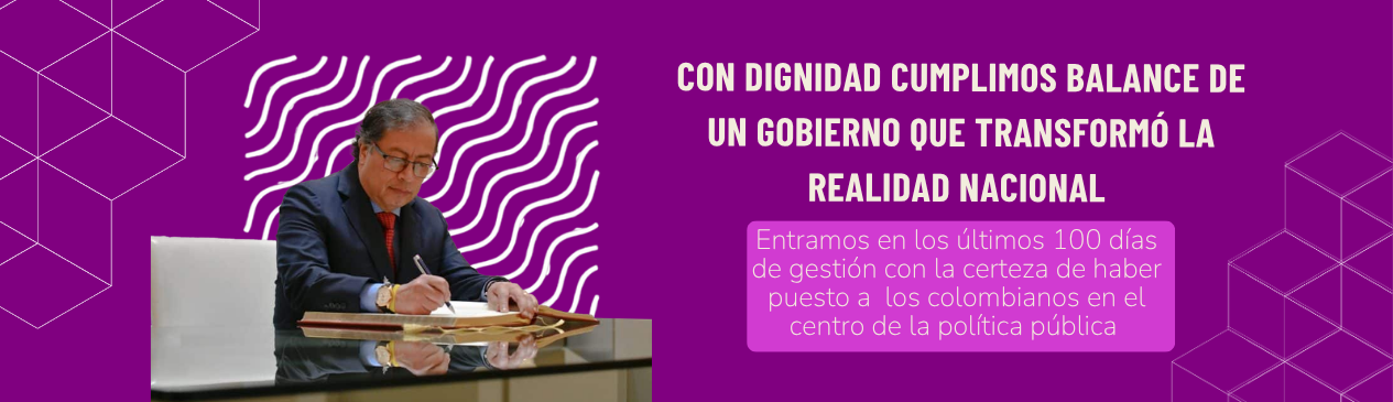 Con dignidad cumplimos balance de un Gobierno que transformó la realidad nacional 