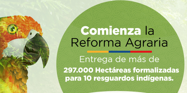 Imagen campaña #ReformaAgraria